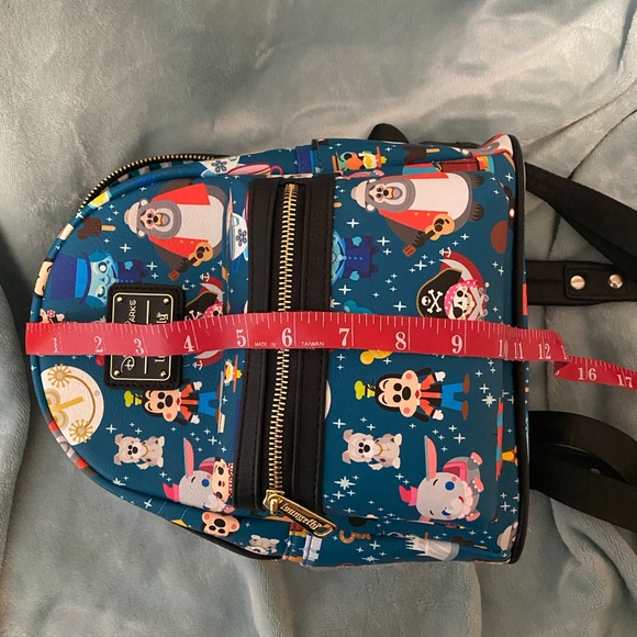 Loungefly Disney Parks Chibi Characters Attractions Mini Backpack - Picture 8 of 10
